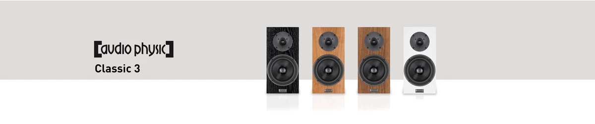 Audio Physic Classic 3 - głośniki regałowe dostępne w salonie audioplaza.pl w Poznaniu 