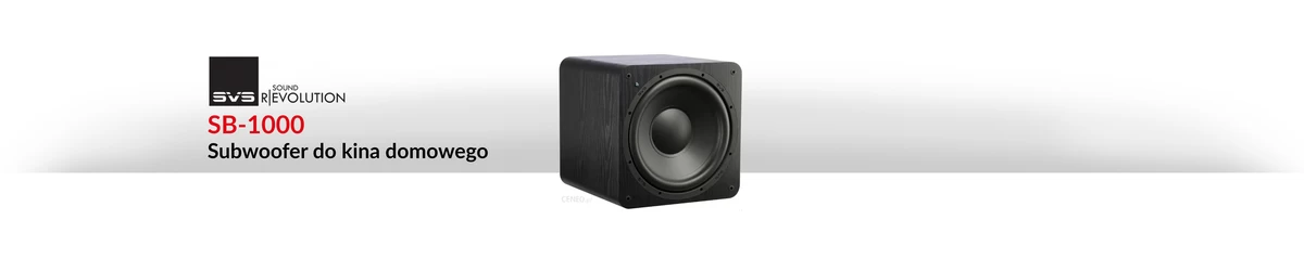 Subwoofer do kina domowego SVS SB-1000