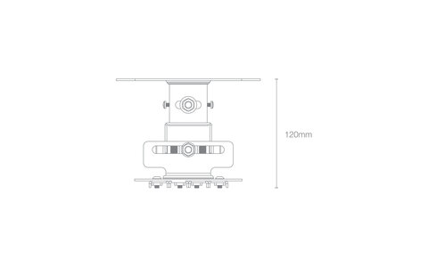 Optoma OCM818B Uchwyt Sufitowy do Projektorów