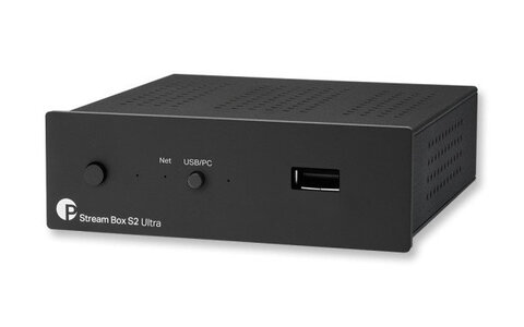 Pro-Ject Pro-Ject Czarny Stream Box S2 Ultra Odtwarzacz Sieciowy