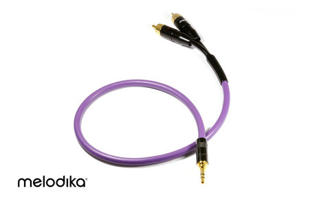 Melodika MDMJ2R10 Kabel jack stereo 3,5mm - 2xRCA 