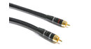 Melodika MD2RD05 Black Edition Przewód Interkonekt 2 x RCA-RCA 0,5m 