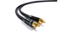 Melodika MD2RD05 Black Edition Przewód Interkonekt 2 x RCA-RCA 0,5m 