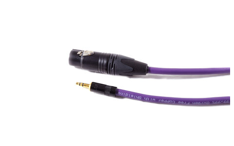 Melodika MDMJX20 Kabel audio wtyk mini jack 3,5mm  - gniazdo XLR 3pin 2,0m 