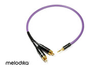 Melodika MDMJ2R25 Kabel jack stereo 3,5mm - 2xRCA 2,5m Salon Poznań Wrocław