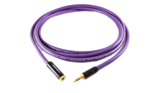 Melodika MDPMJ60 Przedłużacz Kabel Wtyk jack stereo 3,5mm - Gniazdo jack stereo 3,5mm 6,0m 