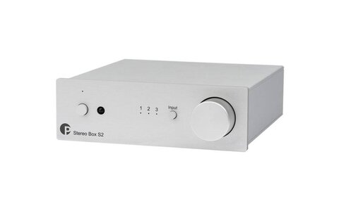Pro-Ject Stereo Box S2 Srebrny Wzmacniacz Zintegrowany