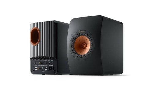 Kef LS50 Wireless II Czarne Aktywne Kolumny Podstawkowe