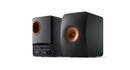 Kef LS50 Wireless II Czarne Aktywne Kolumny Podstawkowe