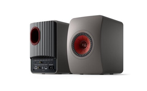 Kef LS50 Wireless II Szare Aktywne Kolumny Podstawkowe