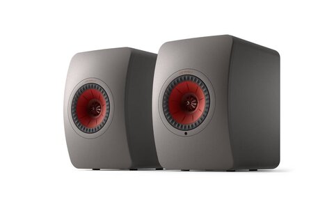 Kef LS50 Wireless II Szare Aktywne Kolumny Podstawkowe