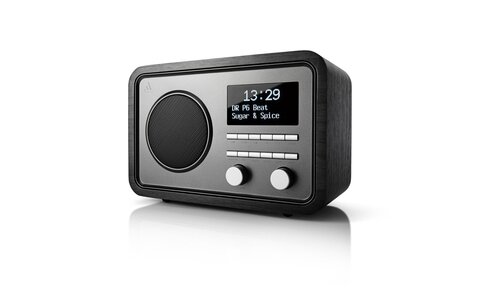 Argon Audio Radio 2 Czarna Stacja Muzyczna z DAB+/FM i Bluetooth