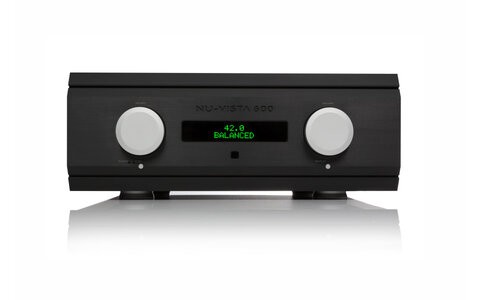 Musical Fidelity Nu-Vista 600 Czarny Lampowy Wzmacniacz Stereo