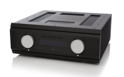 Musical Fidelity Nu-Vista 800 Czarny Lampowy Wzmacniacz Stereo