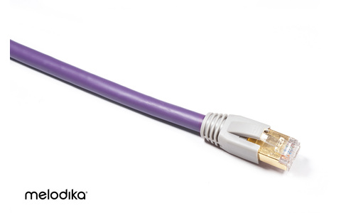 Kabel Ethernet (skrętka) F/UTP RJ45 Cat. 6e 0,5m Melodika MDLAN05 Sklep Poznań