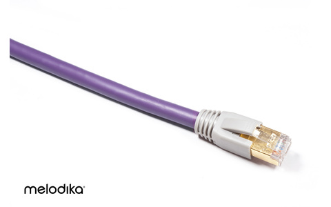 Kabel Ethernet (skrętka) F/UTP RJ45 Cat. 6e 8,0m Melodika MDLAN80 Sklep Poznań