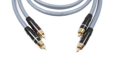 Przewód Interkonekt 2xRCA-RCA 5,0m Melodika MD2R50G Sklep Poznań