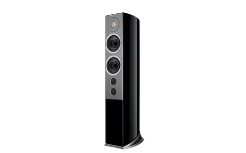 Czarne Kolumny Podłogowe Audiovector R6 Arrete