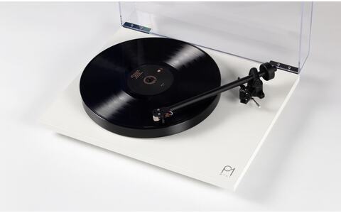 Biały Gramofon Z Wkładką Carbon Rega P1 Plus Planar 