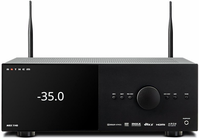 Amplituner Kina Domowego Anthem MRX 1140 8K  - przód urządzenia