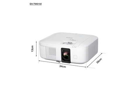 UHD Epson EH-TW6150 Projektor LCD 4K