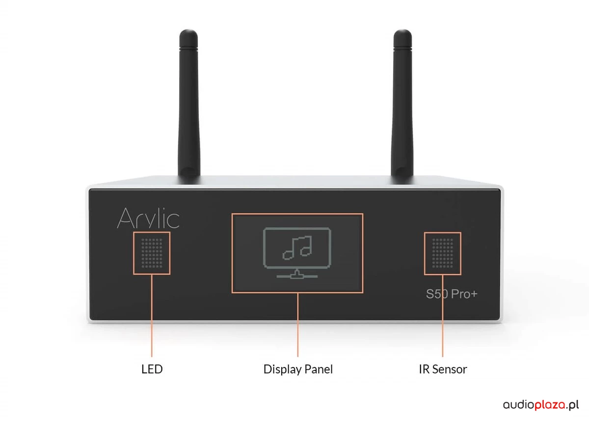 Bezprzewodowy Wzmacniacz Stereo Arylic S50 Pro+