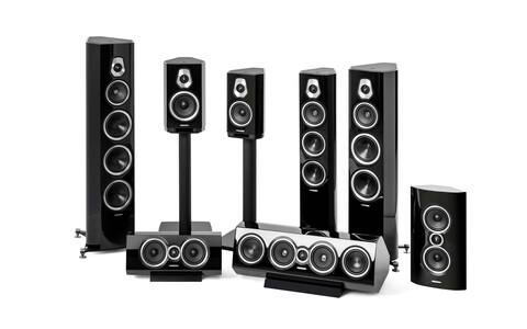 Kolumny Podłogowe Sonus Faber SONETTO VIII Czarny Połysk