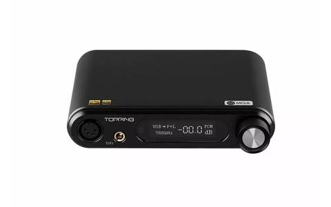 Wzmacniacz Słuchawkowy z DAC Topping DX5 Czarny