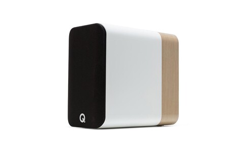 Kolumny Podstawkowe Q Acoustics Concept 300 Białe bok