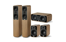 Q Acoustics QA 5040 5010 5090 Orzech Zestaw Kina Domowego 5.0 Salon Poznań Wrocław