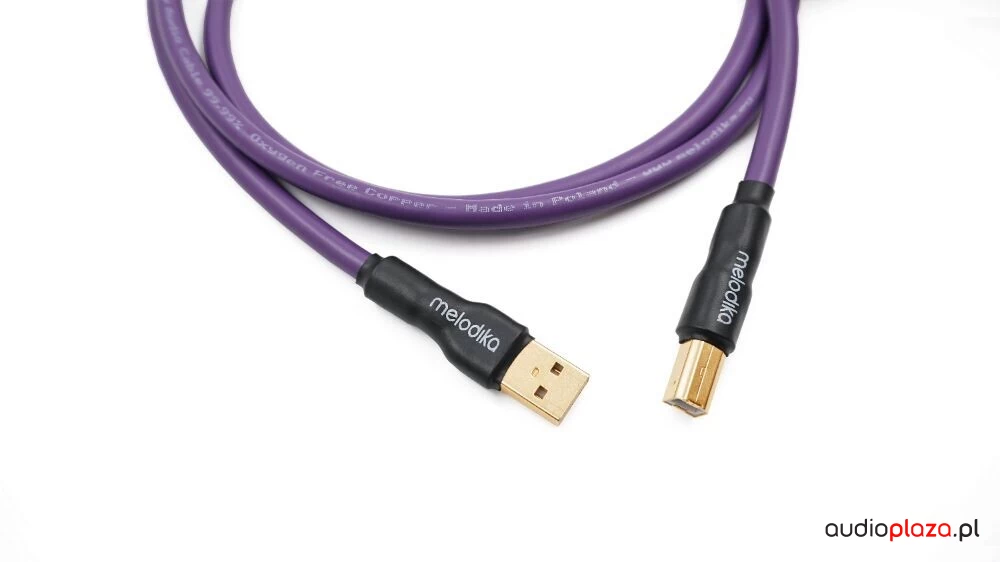 Przewód USB 2.0 typu A-B Melodika MDUAB Purple Rain