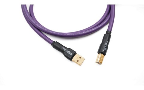 Przewód USB 2.0 typu A-B Melodika MDUAB03 Purple Rain