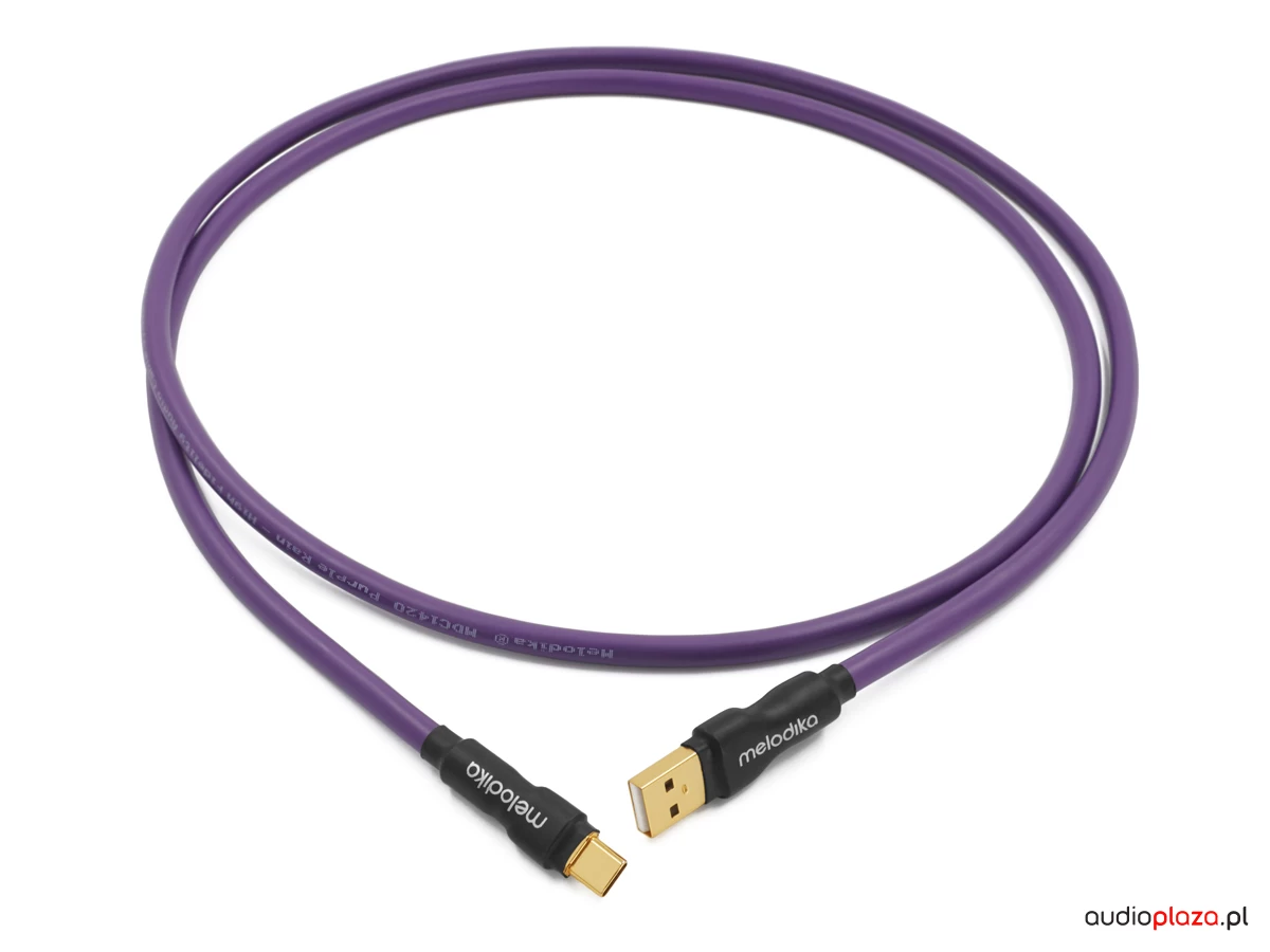 Przewód USB 2.0 typu A-B Melodika MDUAC Purple Rain