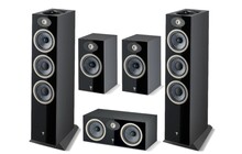 Focal Theva N°3-D N°1 Center Czarny Zestaw Kina Domowego 5.0 Salon Poznań Wrocław