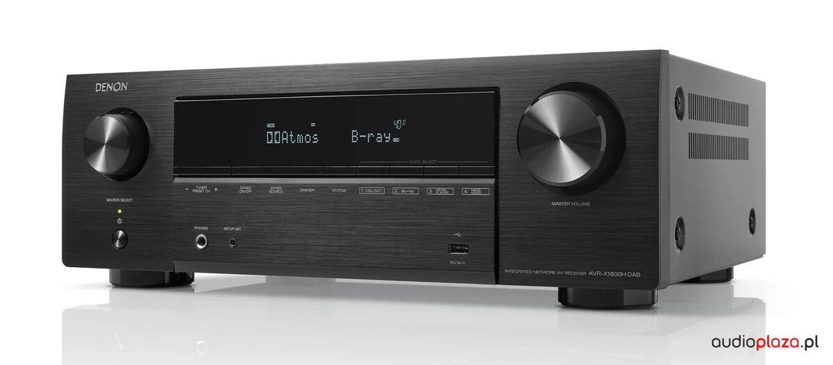 送料無料　美品　DENON INTEGRATED AMPLIFIER Amplituner kina domowego Denon AVR-X1800H - planetadzwieku.com