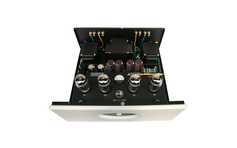 Końcówka Mocy Rogue Audio Stereo 100 Czarna bird eye