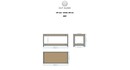 Stolik Hi-Fi Out Audio HiFi rack MODEL 060 wymiary
