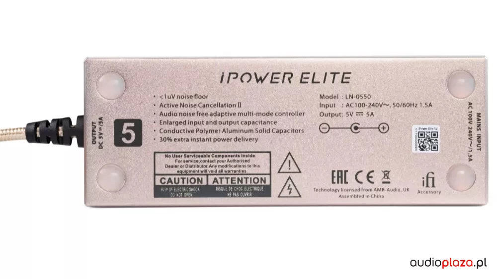 Zasilacz iFi Audio iPower Elite 5V Salon Poznań Wrocław Zasilacz iFi Audio iPower Elite 5V Salon Poznań Wrocław