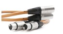 Przewód Interkonekt 2 x XLR-XLR 1m Melodika BS2X10 Brown Sugar Salon Poznań Wrocław 1