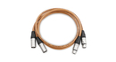 Przewód Interkonekt 2 x XLR-XLR 1m Melodika BS2X10 Brown Sugar Salon Poznań Wrocław 3