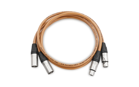 Przewód Interkonekt 2 x XLR-XLR 5m Melodika BS2X50 Brown Sugar Salon Poznań Wrocław 3