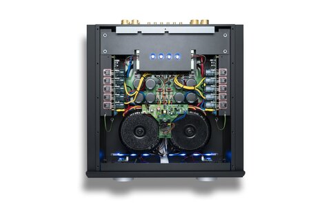 Wzmacniacz Zintegrowany Musical Fidelity Nu-Vista 800.2 Salon Poznań Wrocław bird eye