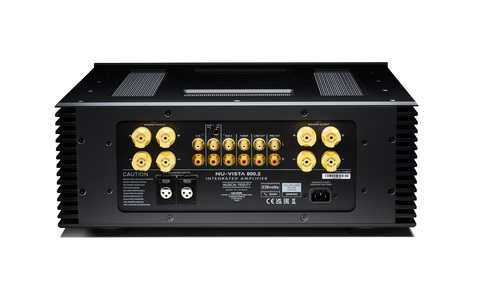 Wzmacniacz Zintegrowany Musical Fidelity Nu-Vista 800.2 Salon Poznań Wrocław rear