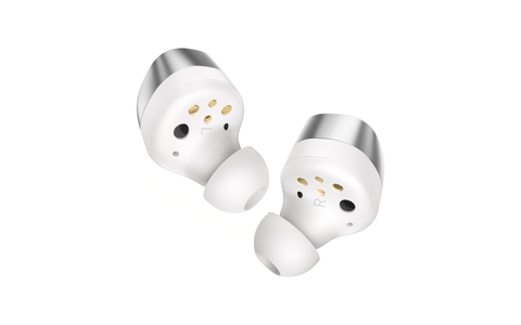 Bezprzewodowe Słuchawki z ANC Sennheiser MOMENTUM True Wireless 4 Srebrno-białe Salon Poznań Wrocław rear