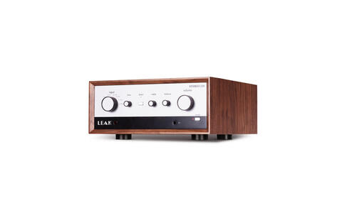 Wzmacniacz Zintegrowany LEAK STEREO 230 Wood Salon Poznań Wrocław front side