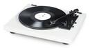 Biały Gramofon Automatyczny z Wbudowanym Przedwzmacniaczem Pro-Ject Automat A1