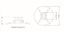 Uchwyt do Projektora Suprema Spider Elegant 8 Biały