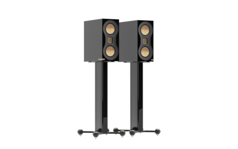 Podstawki Monitor Audio Studio 89 Stand Salon Poznań Wrocław pair with speakers