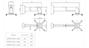 Uchwyt Ścienny do Projektora Suprema Spider Wall 4060
