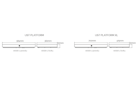 Platforma Dla Projektora Ultrakrótkoogniskowego Suprema UST Platform XL